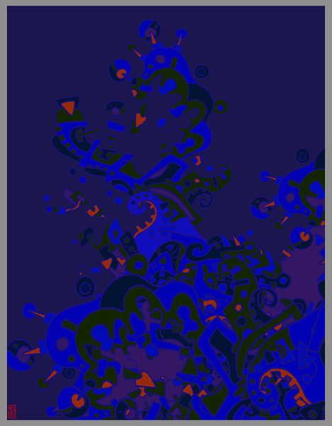 10 PM in Tucson-D23 Print