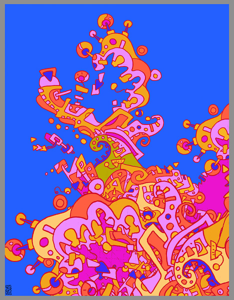 2 PM in Tucson-D23 Print