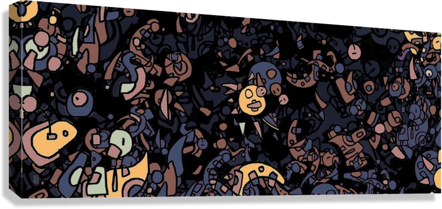 Microbiome 10 NB-D Canvas Print