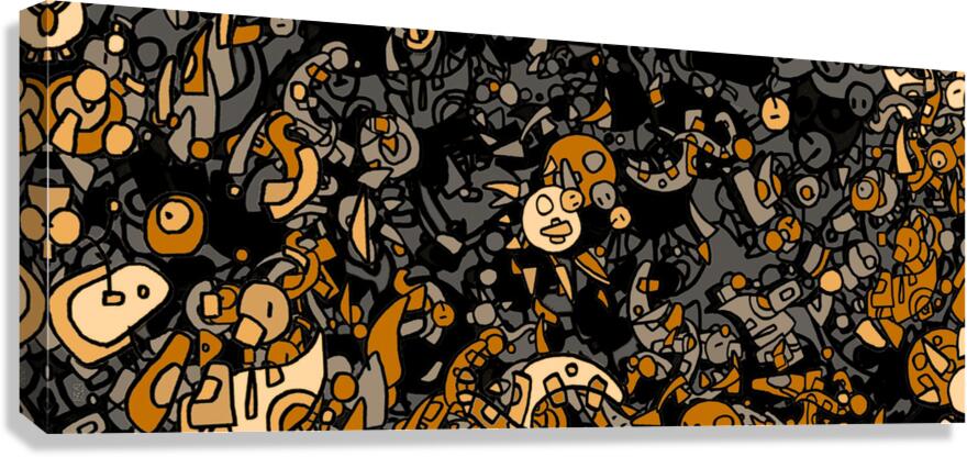 Microbiome 7FB-D Canvas Print