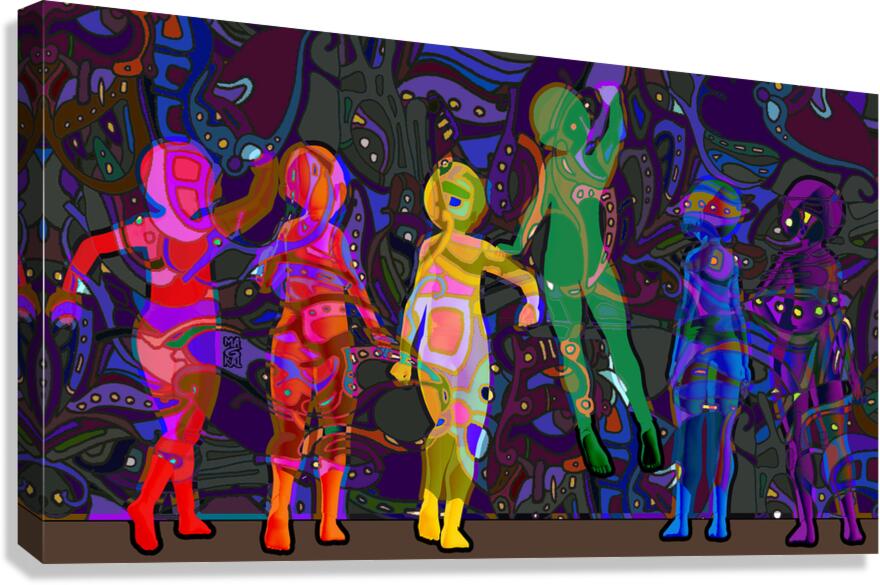 Confluence Canvas Print