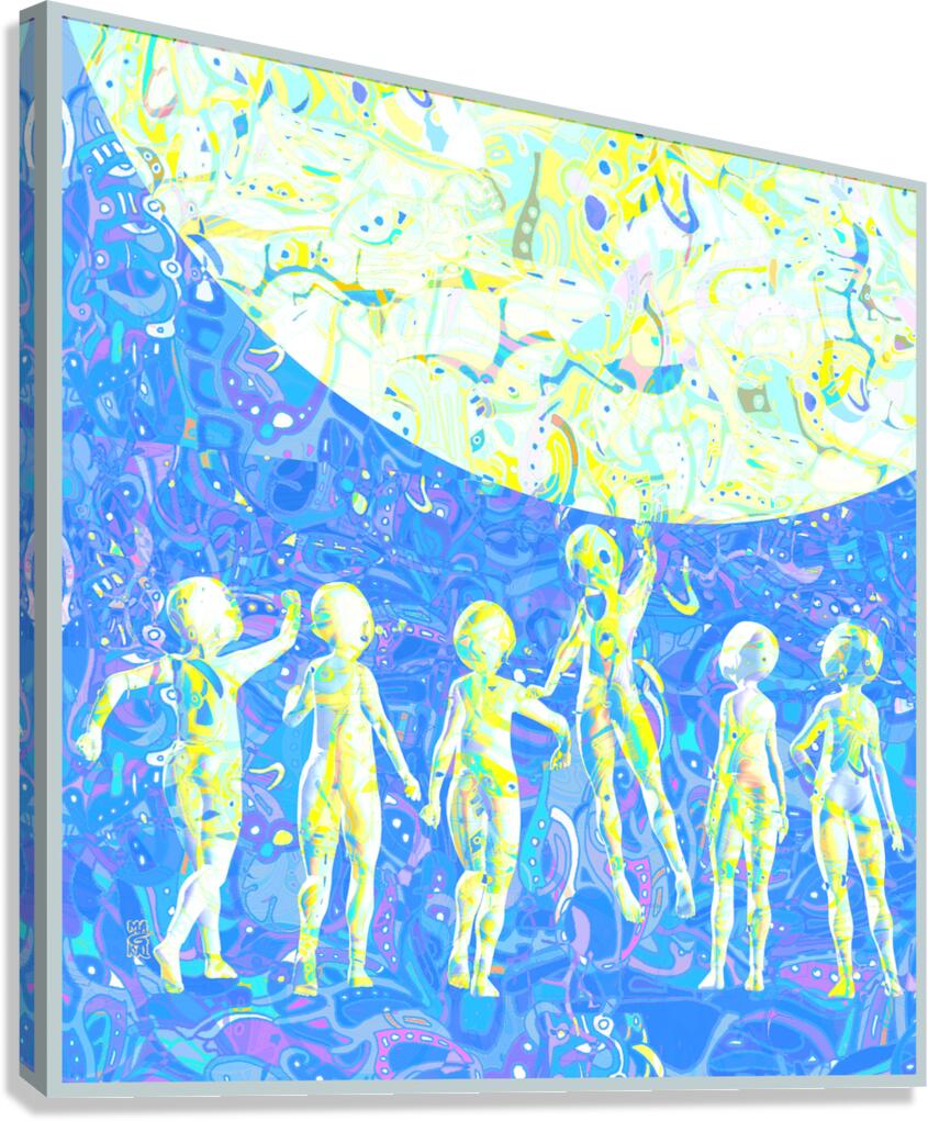 Light Workers  3-F Canvas Print