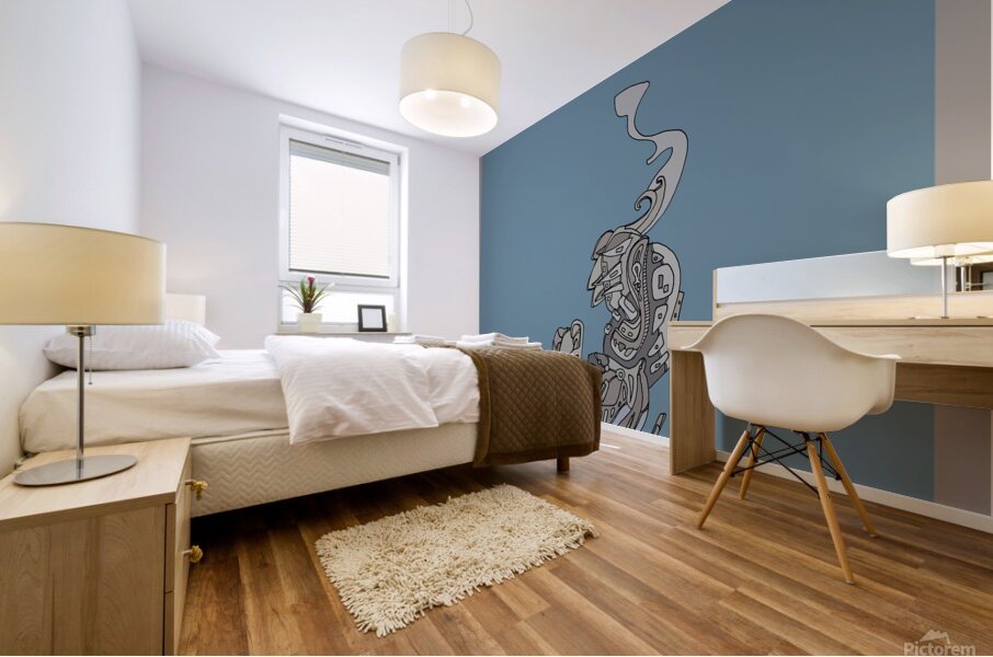 Free Runner 5VB-F Mural print