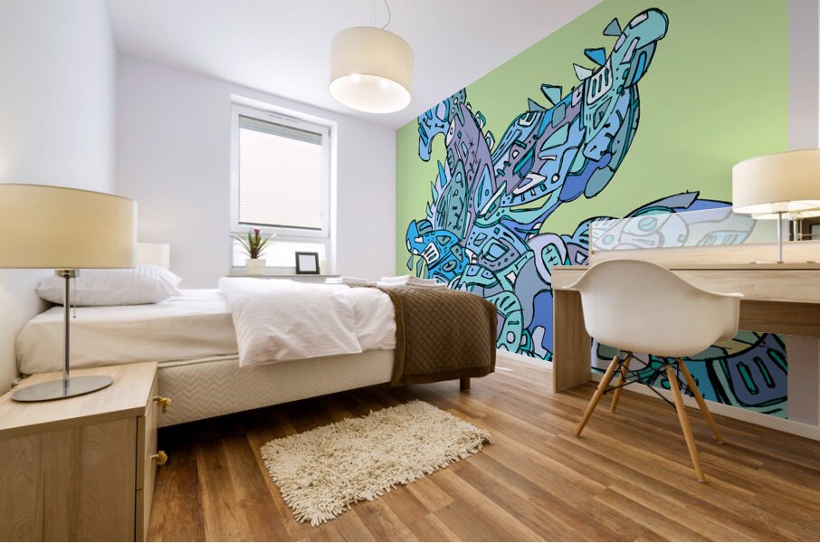 Evolve 1GB-F Mural print