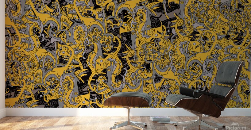Flock 6GY-F Wall Murals