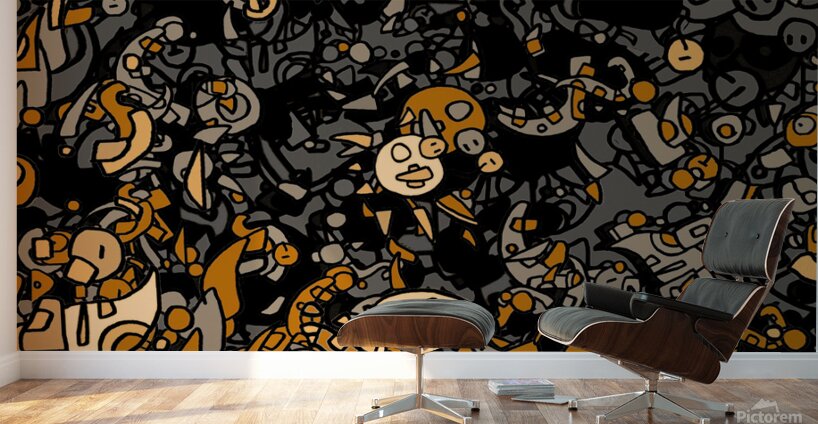 Microbiome 7FB-D Wall Murals