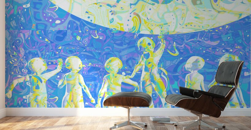 Light Workers  3-F Wall Murals