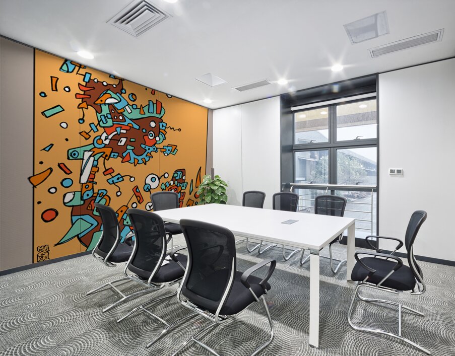 Jazz Fest 02OBG-F Wall Printing