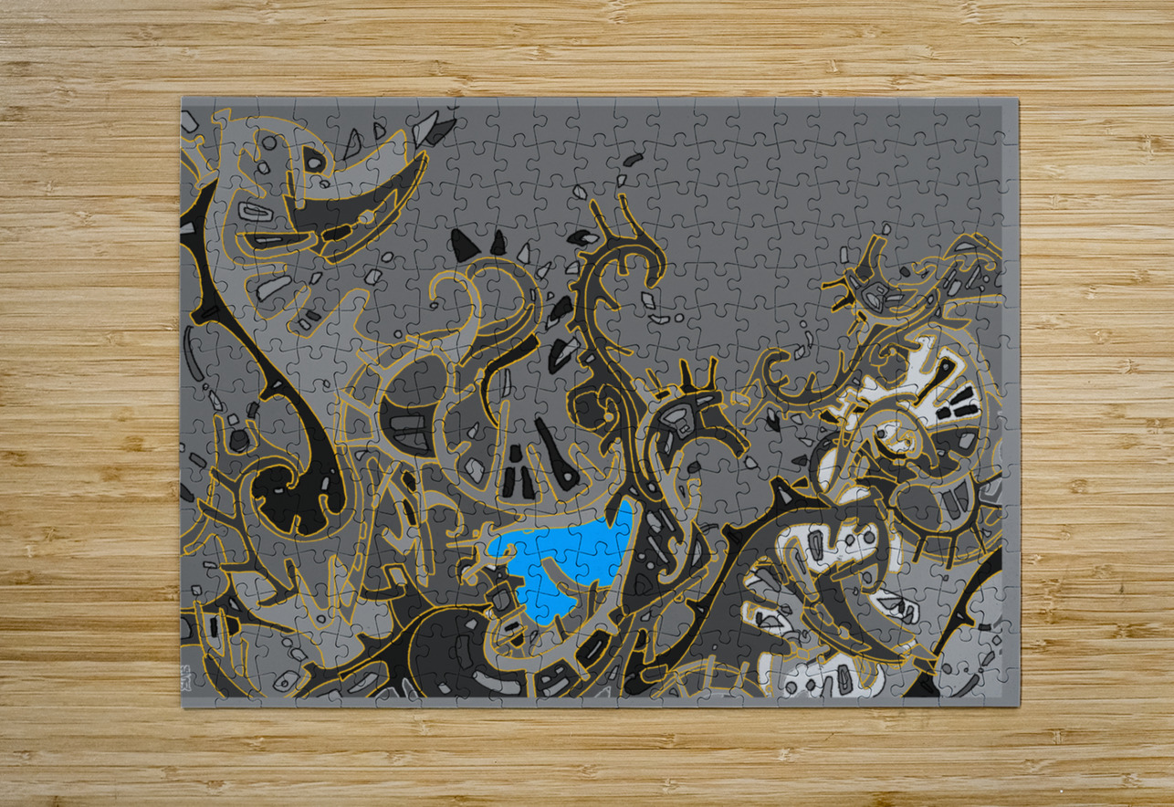 Detail 0052B Martine Gaudissart Puzzle printing