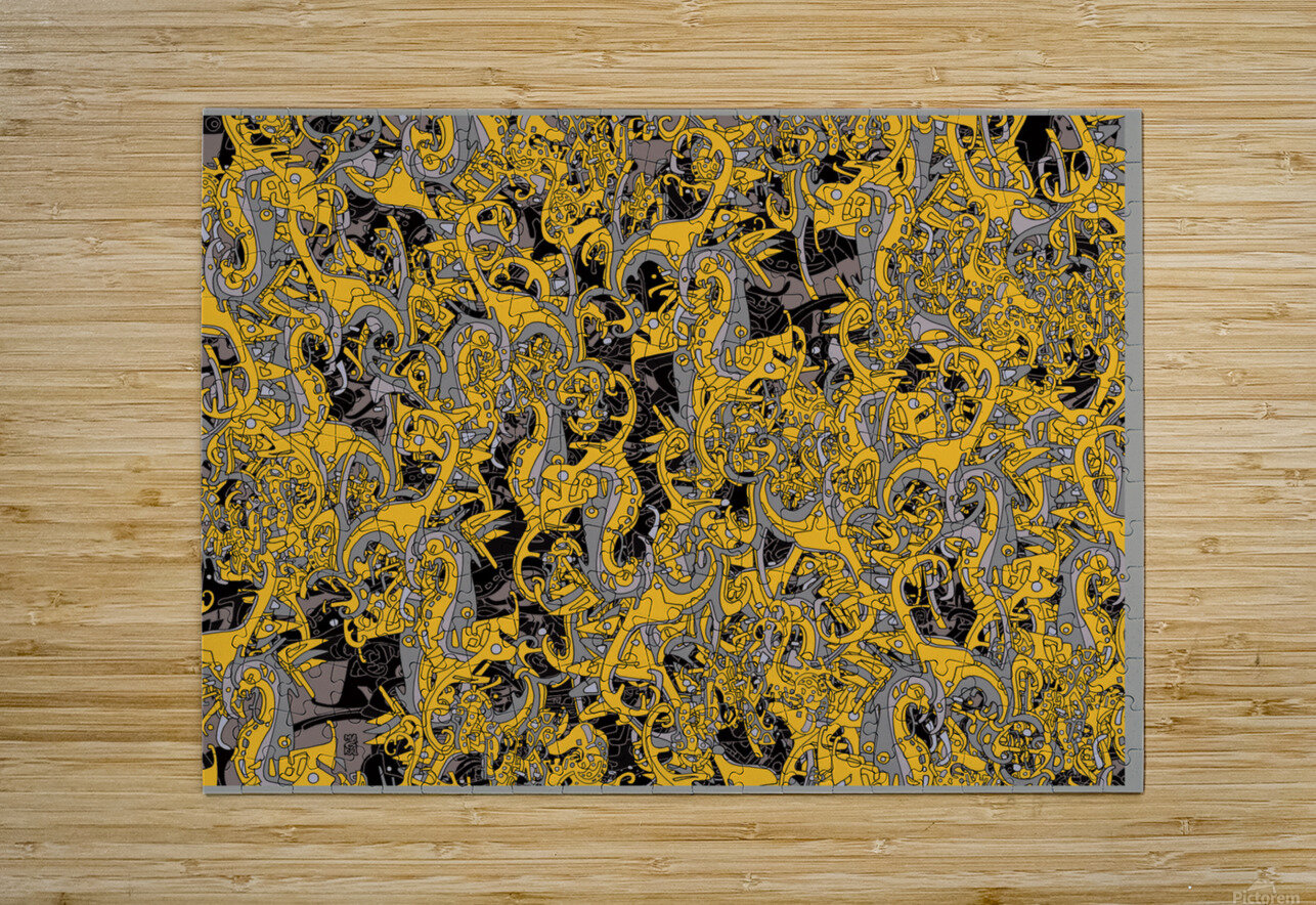 Flock 6GY-F Martine Gaudissart Puzzle printing