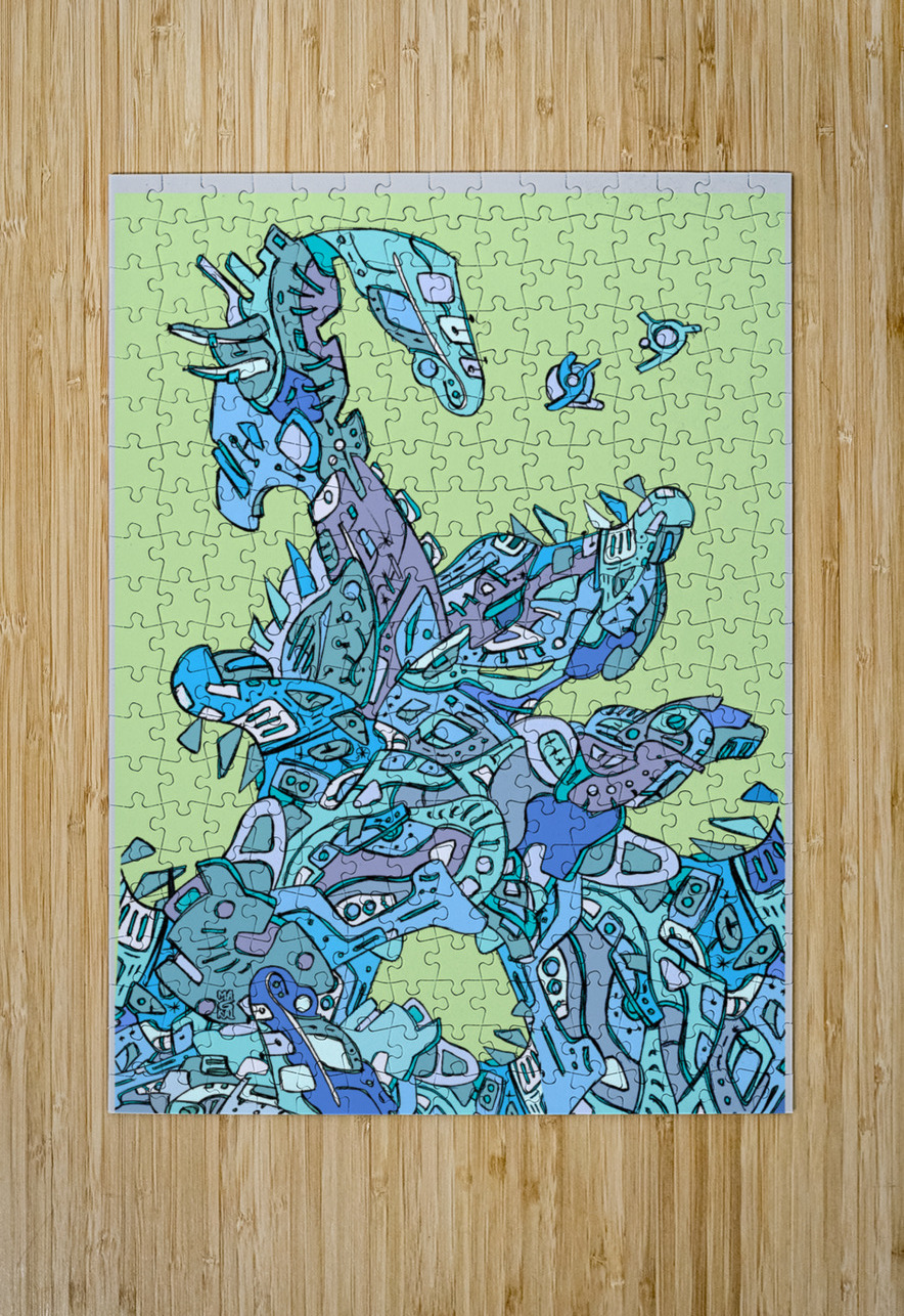 Evolve 1GB-F Martine Gaudissart Puzzle printing