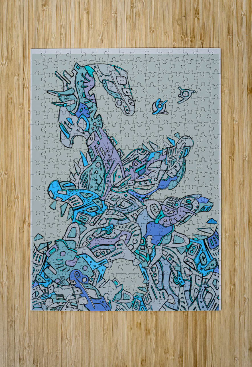 Evolve 5MB-F Martine Gaudissart Puzzle printing