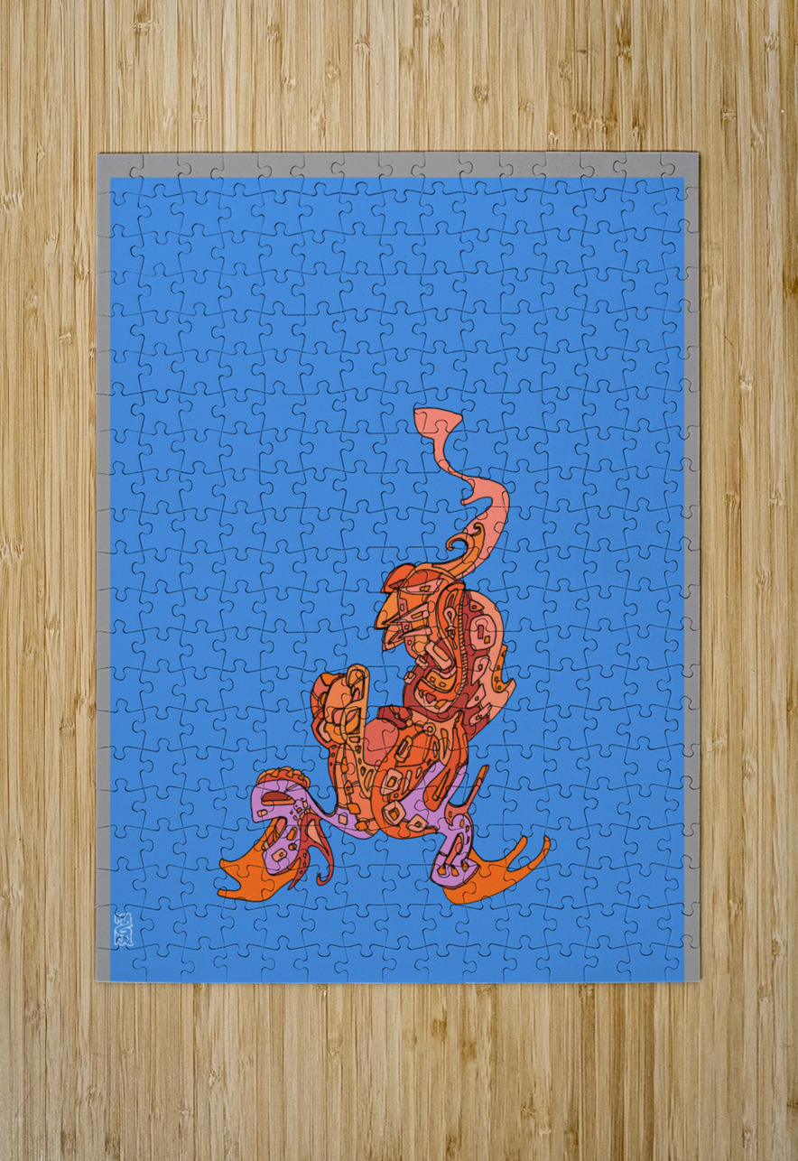 Free Runner 1RB-F Martine Gaudissart Puzzle printing