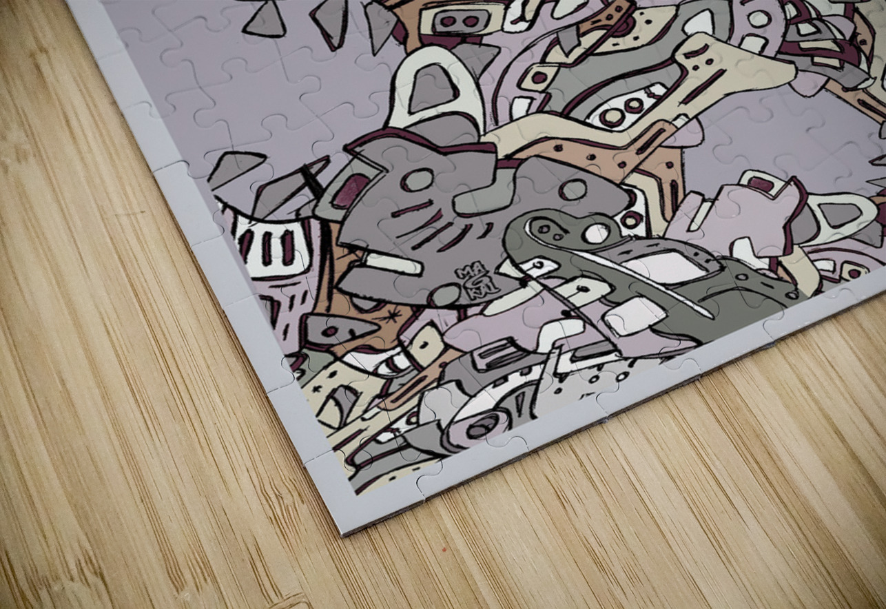 Evolve 9V-F Martine Gaudissart Puzzle