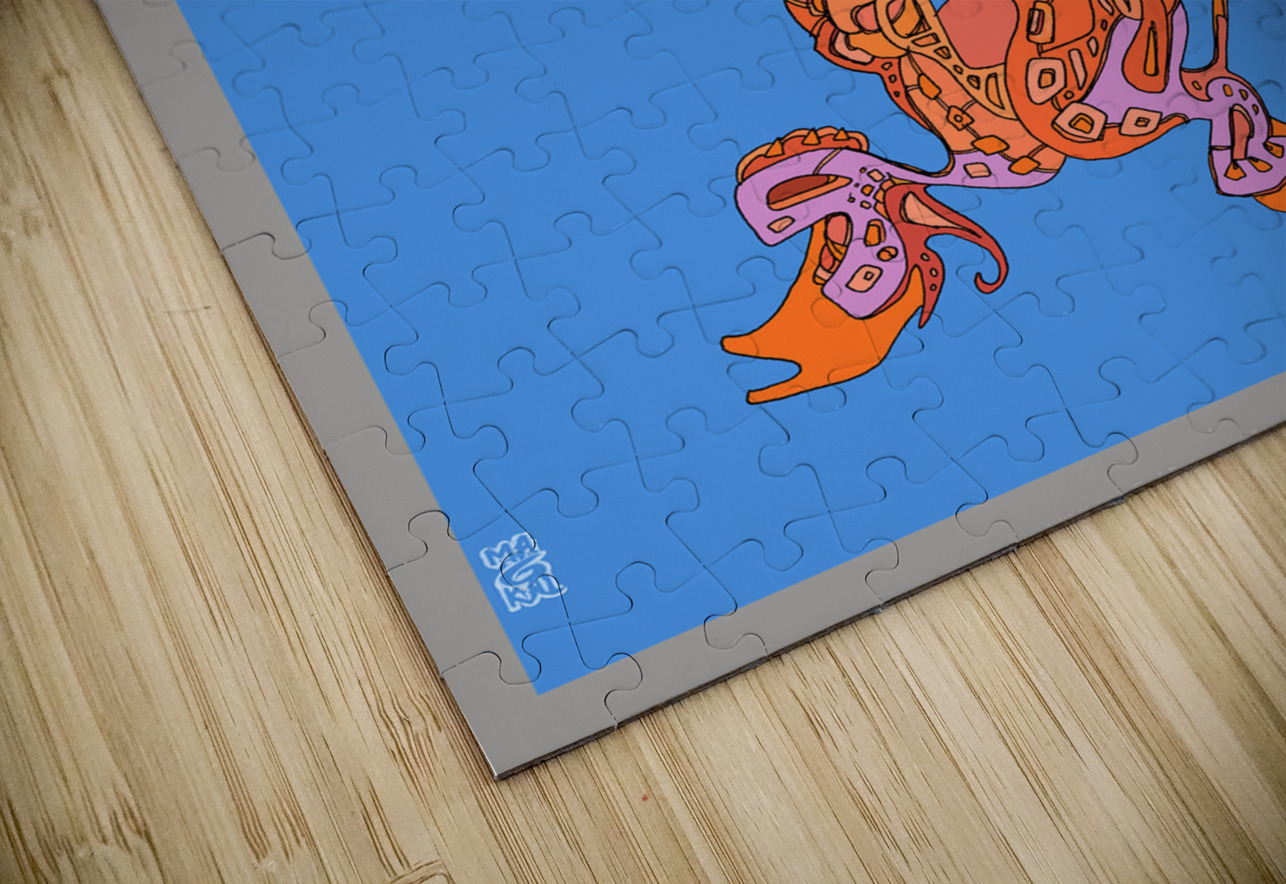 Free Runner 1RB-F Martine Gaudissart Puzzle