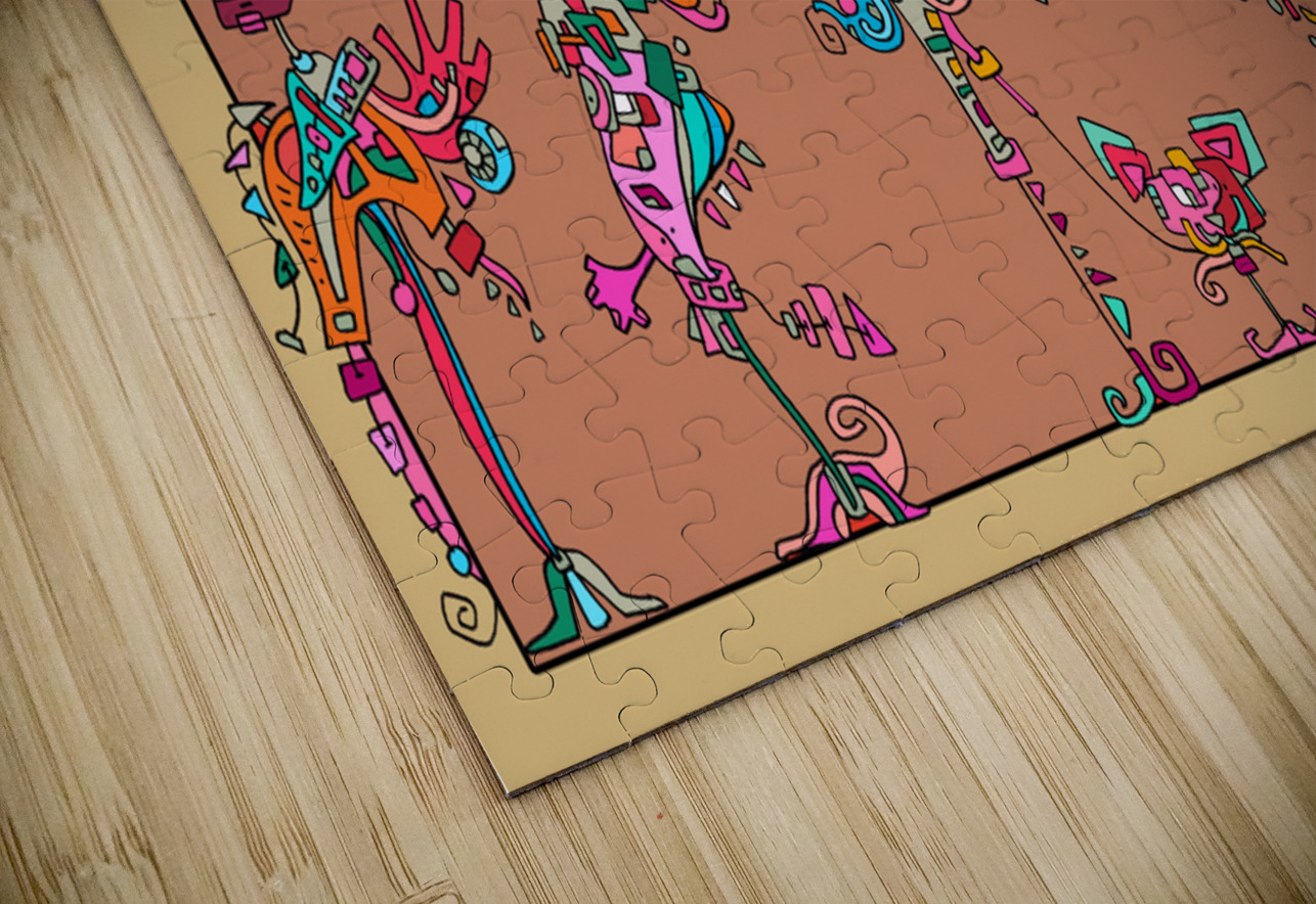 Bus Stop 3BuO-F Martine Gaudissart Puzzle