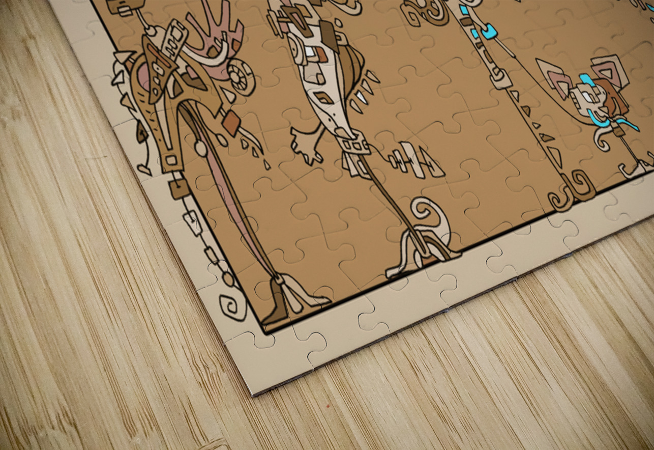 Bus Stop 10ST-F Martine Gaudissart Puzzle