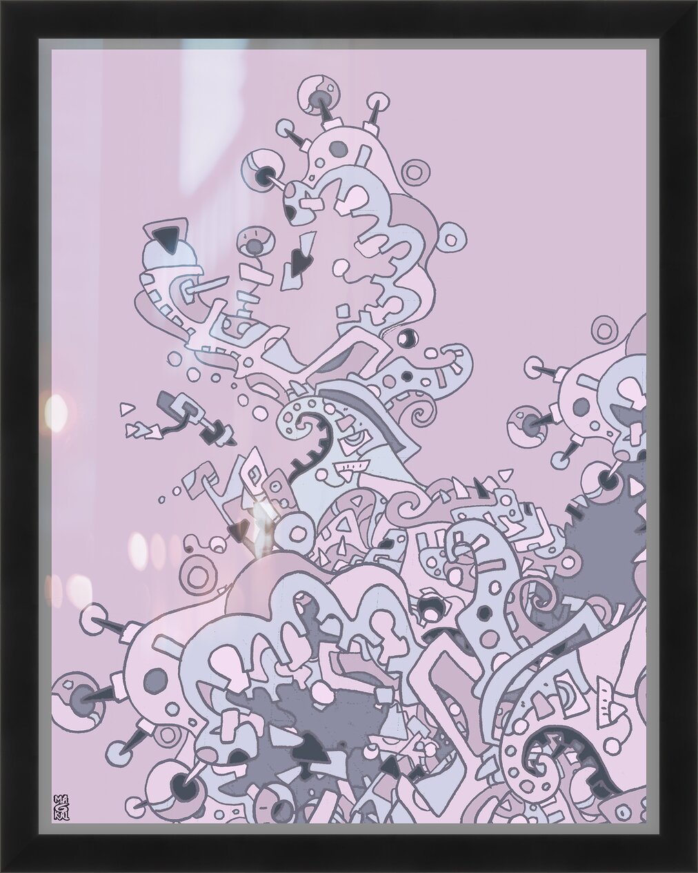 Impression de cadre personnalisé