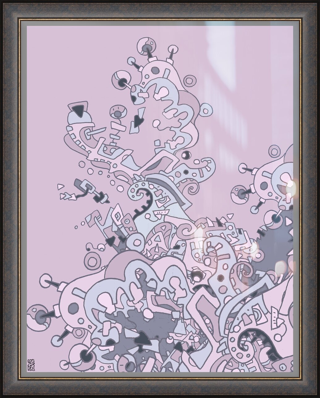 Impression de cadre personnalisé