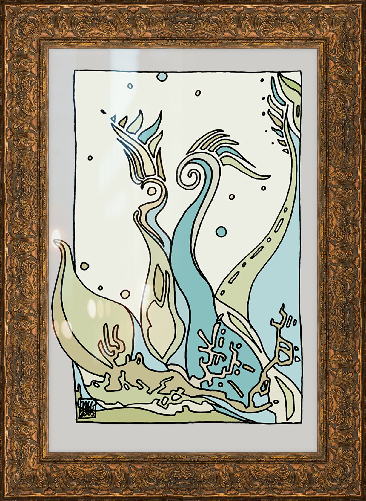 Impression de cadre personnalisé