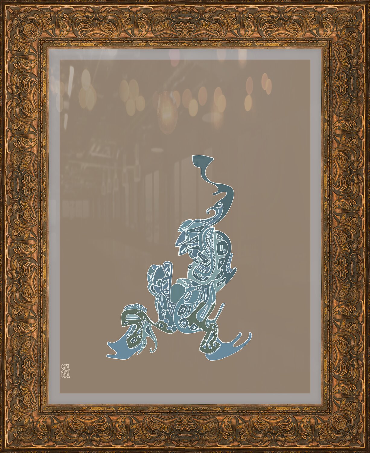 Impression de cadre personnalisé