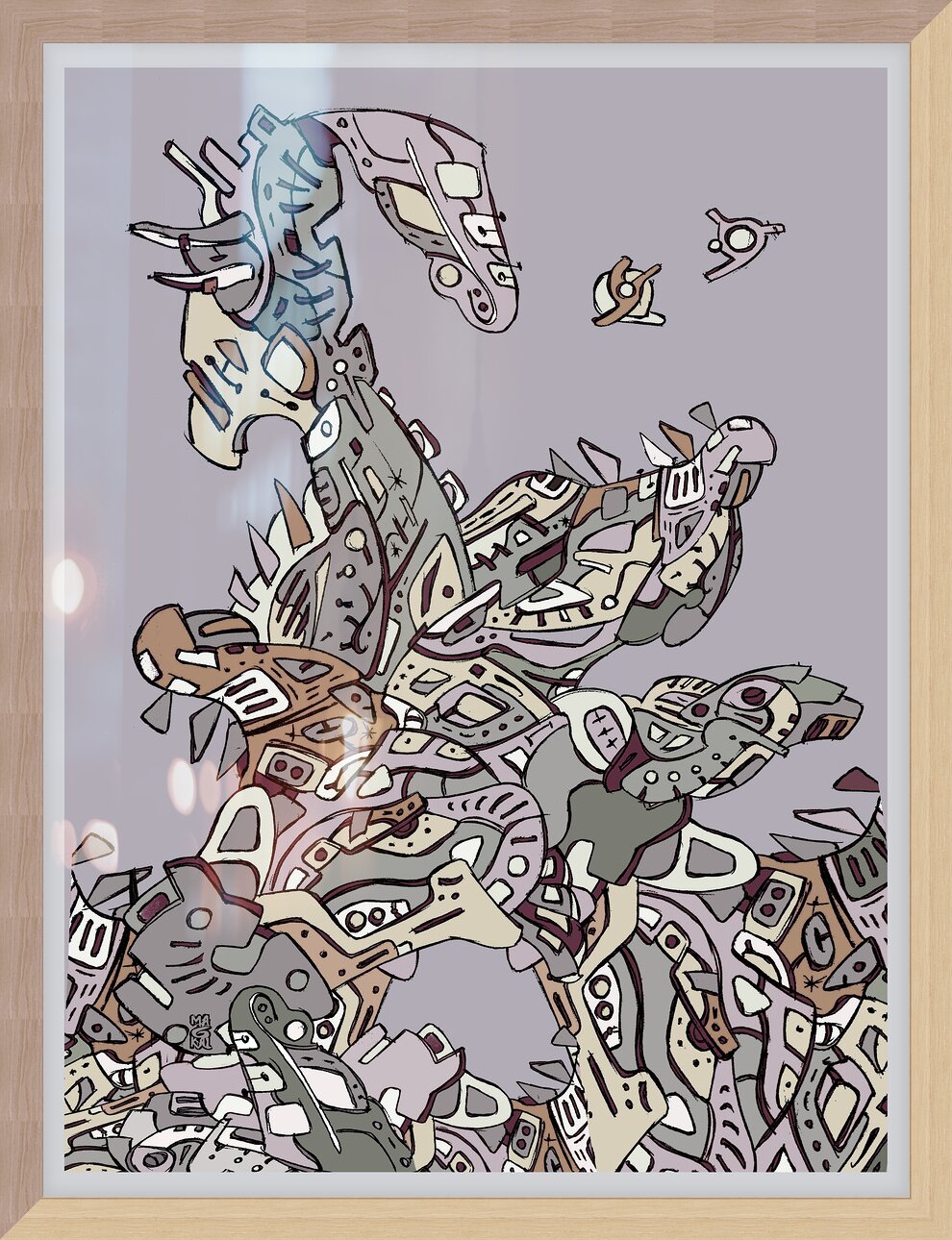 Impression de cadre personnalisé