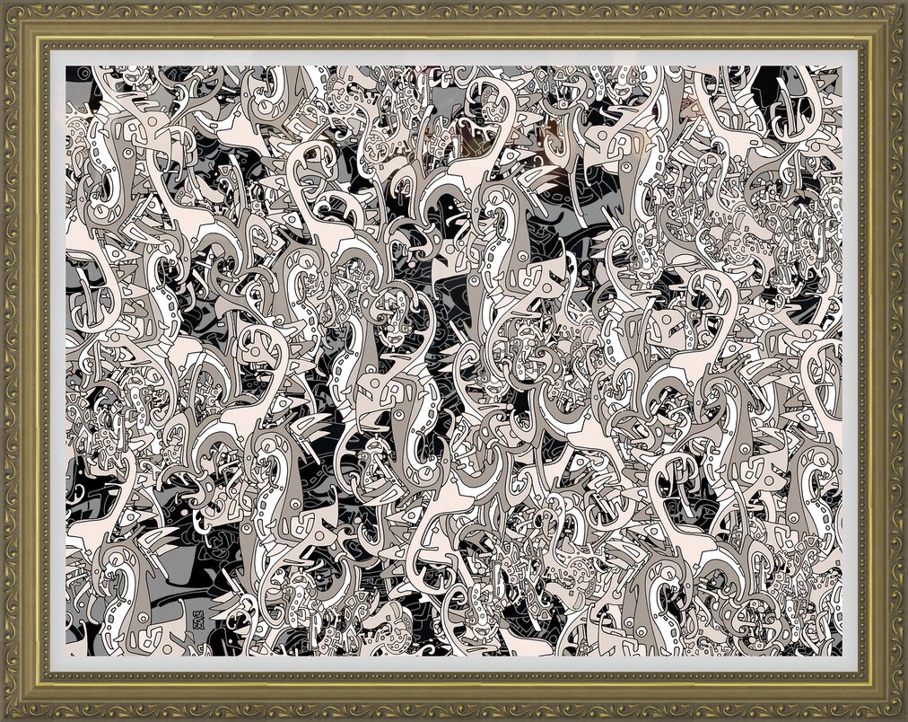 Impression de cadre personnalisé