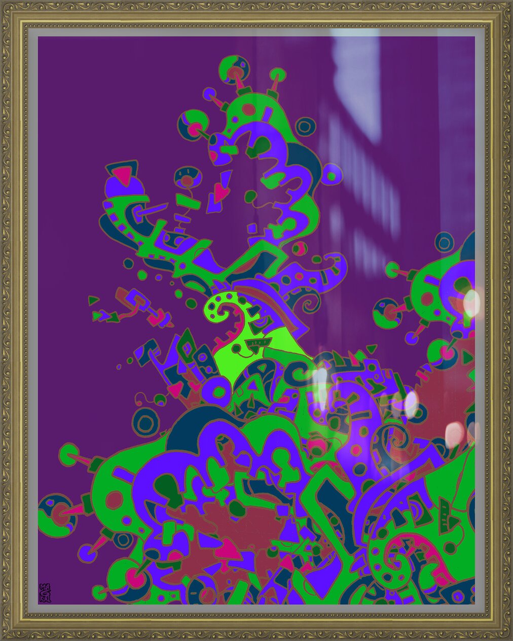 Impression de cadre personnalisé