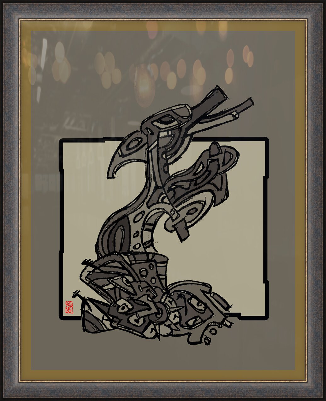 Impression de cadre personnalisé