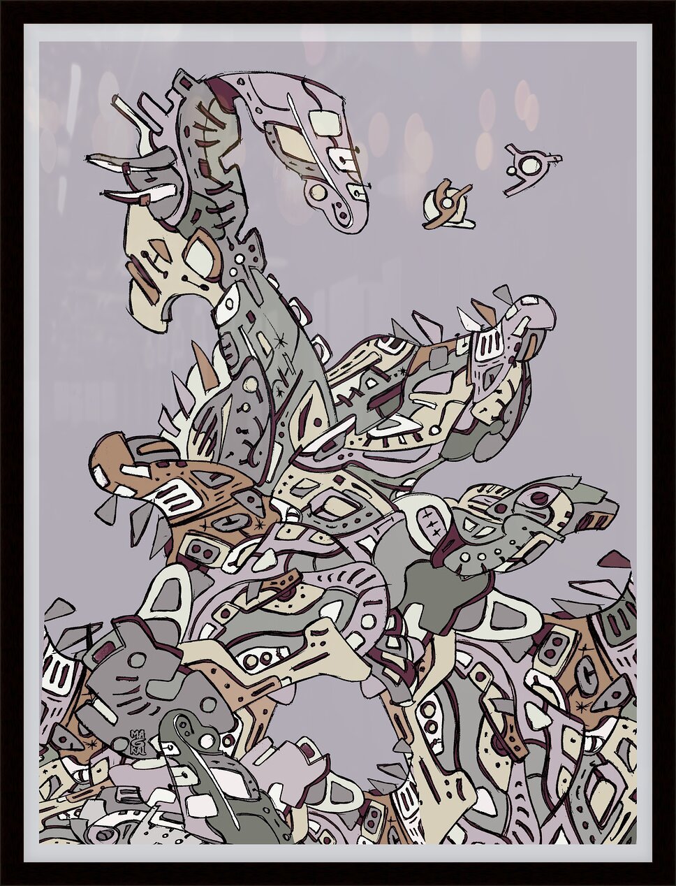 Impression de cadre personnalisé