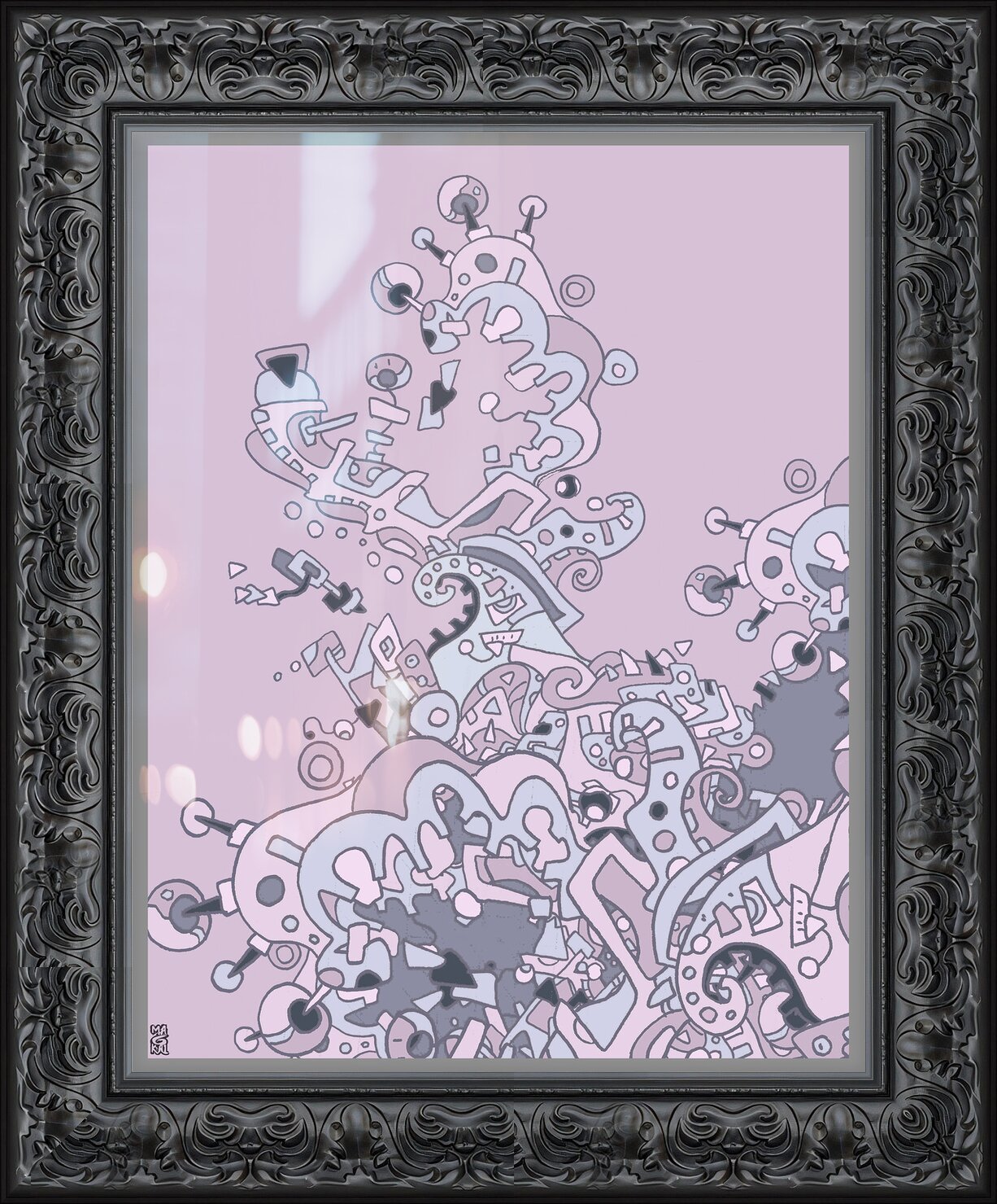 Impression de cadre personnalisé