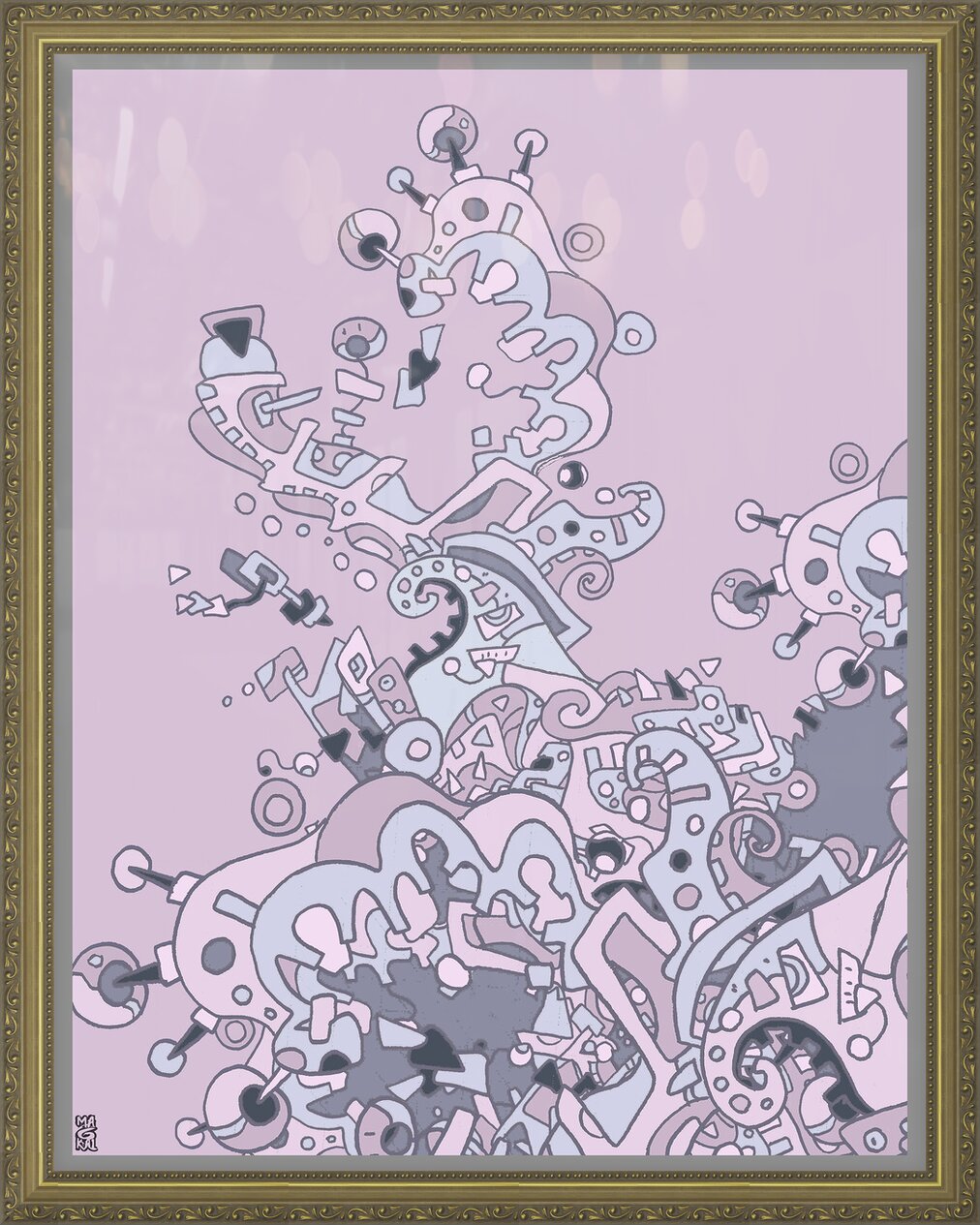 Impression de cadre personnalisé