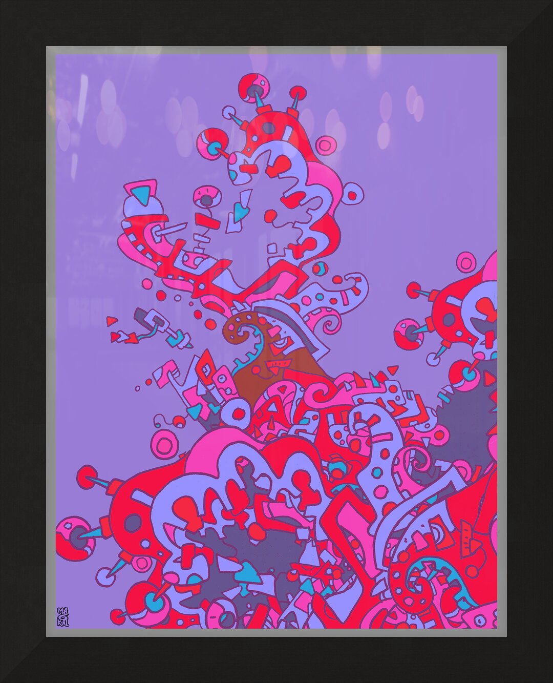 Impression de cadre personnalisé