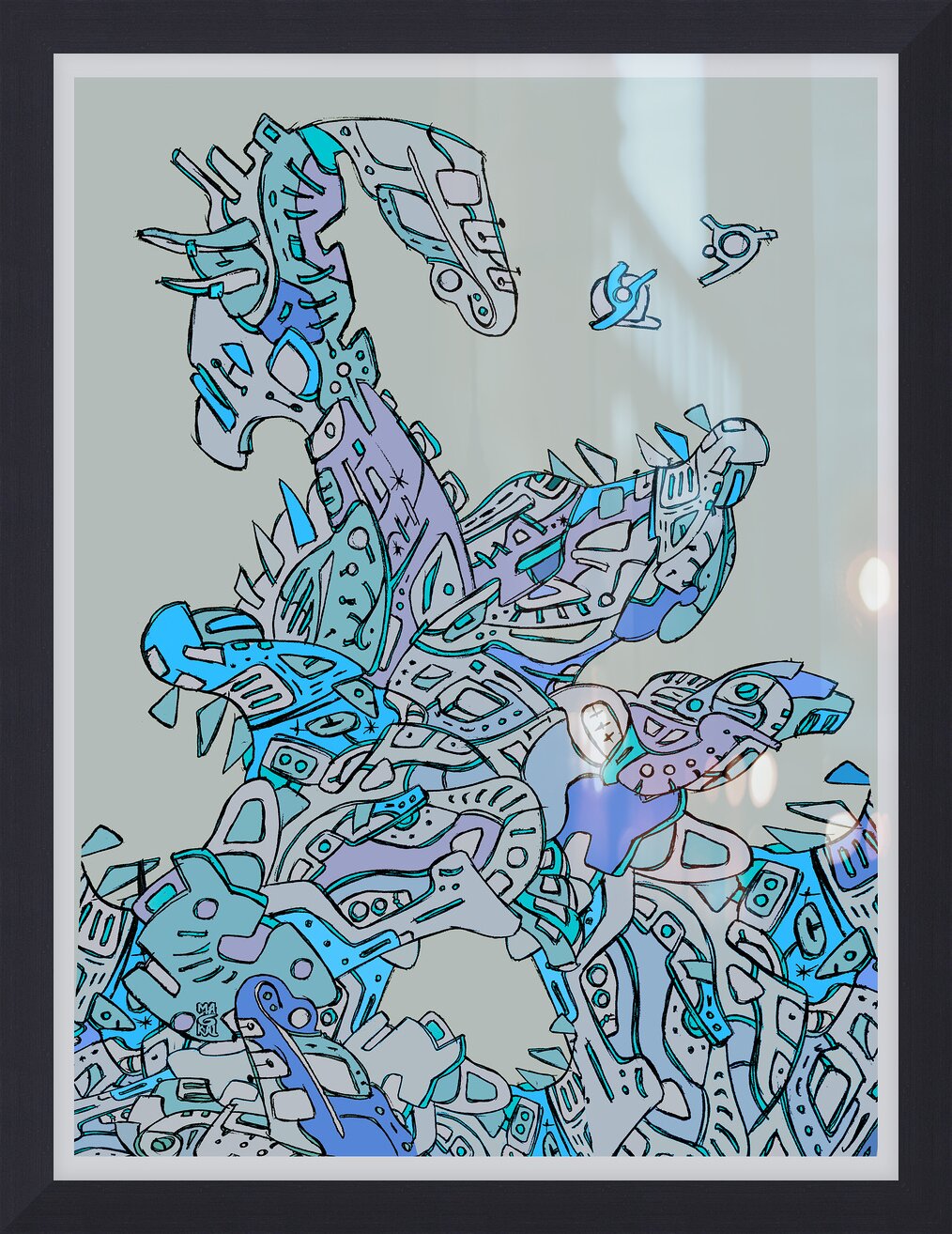 Impression de cadre personnalisé