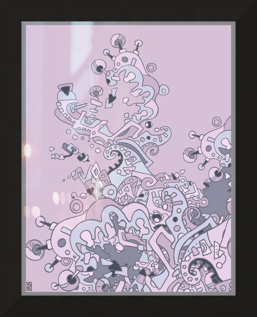 Impression de cadre personnalisé