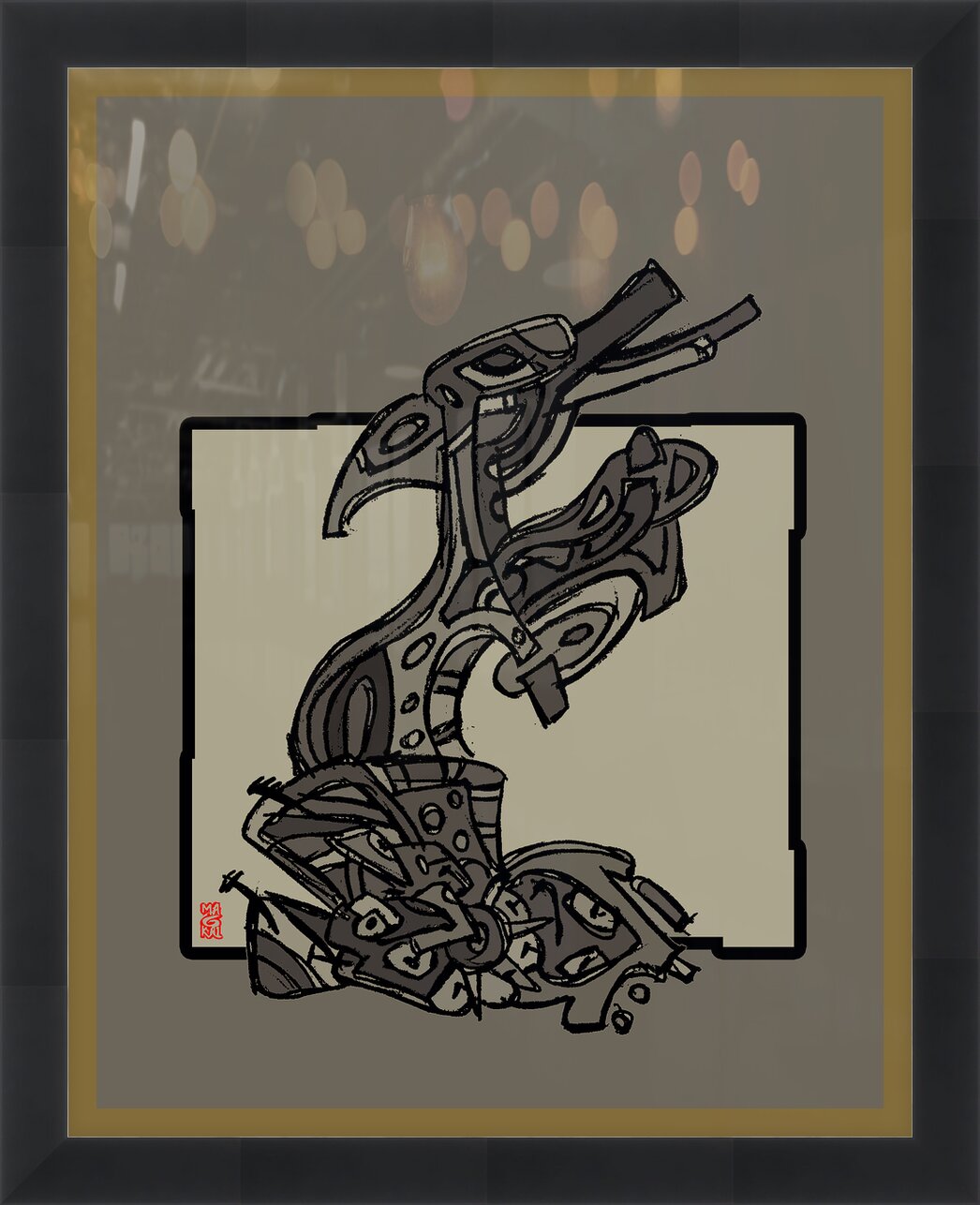 Impression de cadre personnalisé