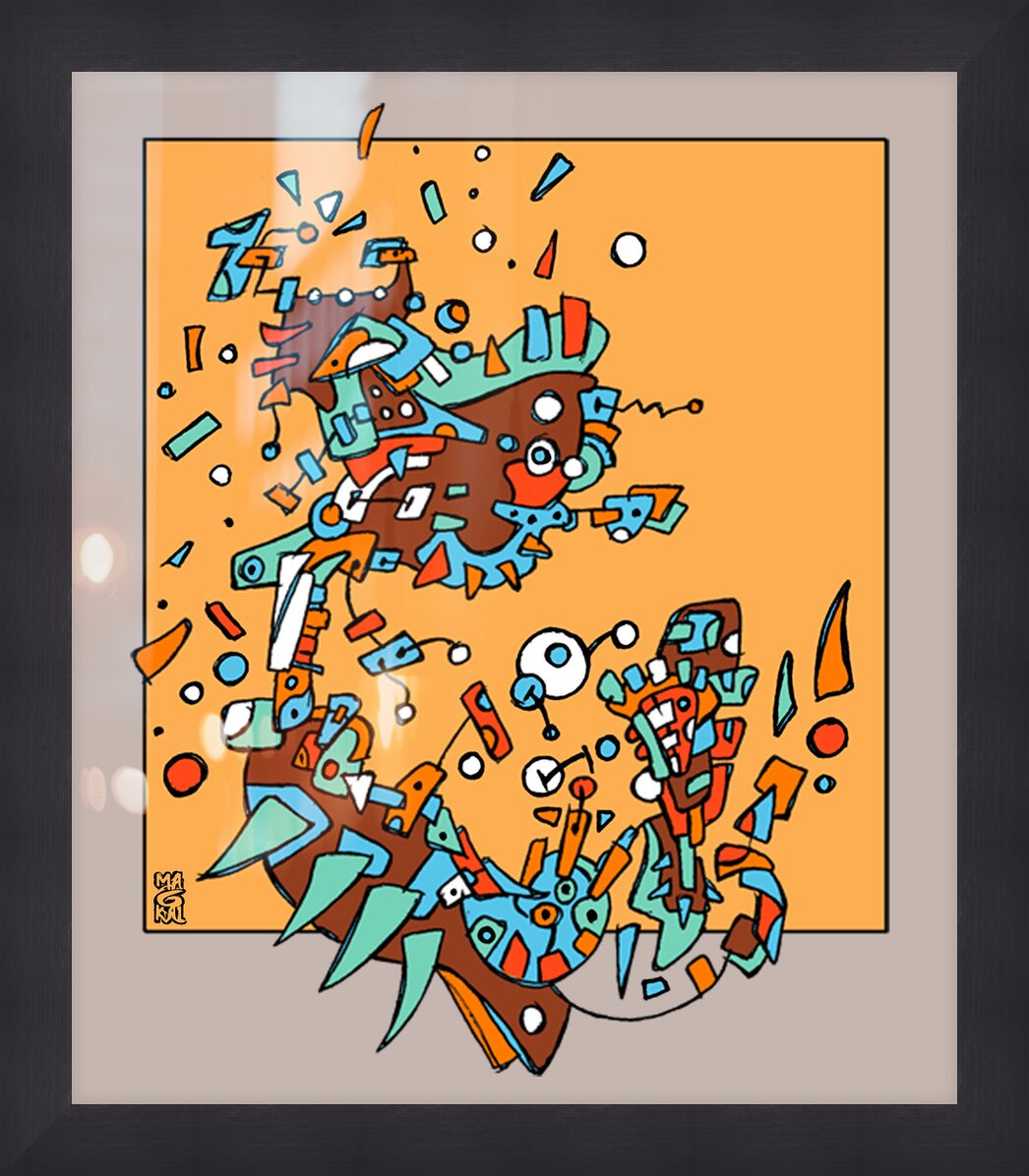 Impression de cadre personnalisé