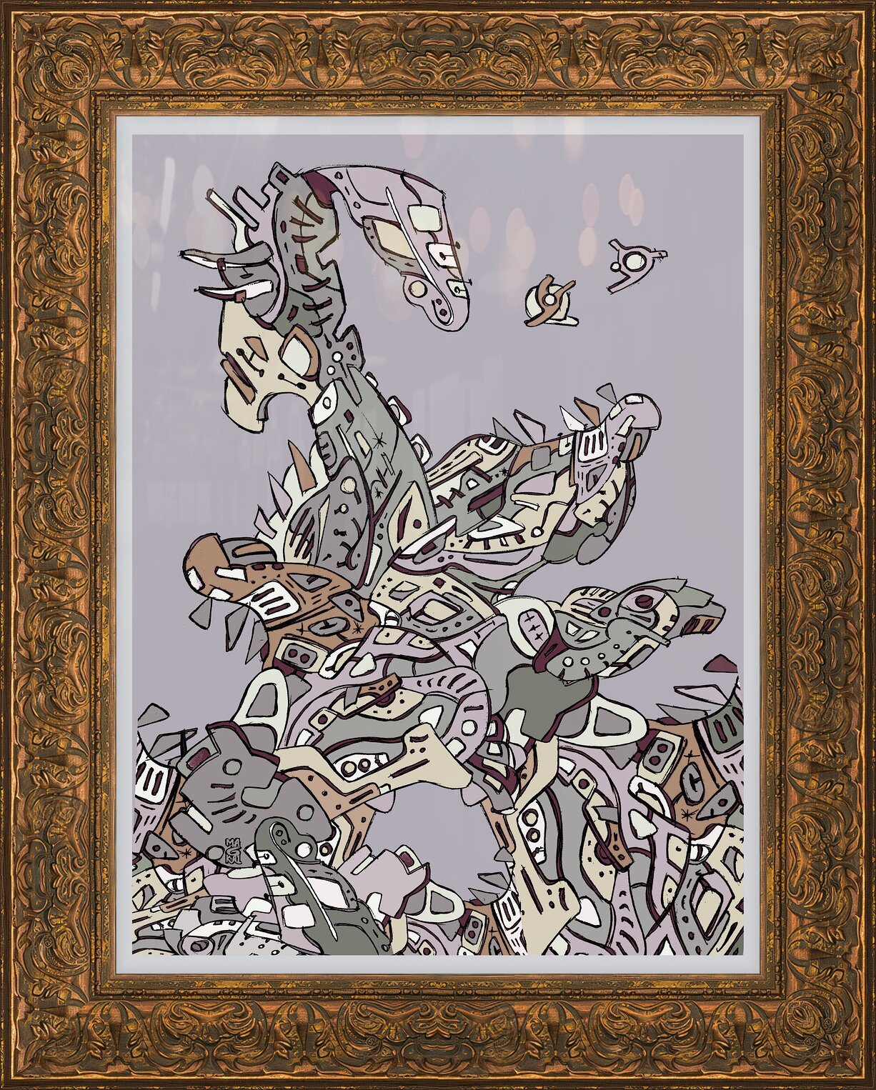 Impression de cadre personnalisé