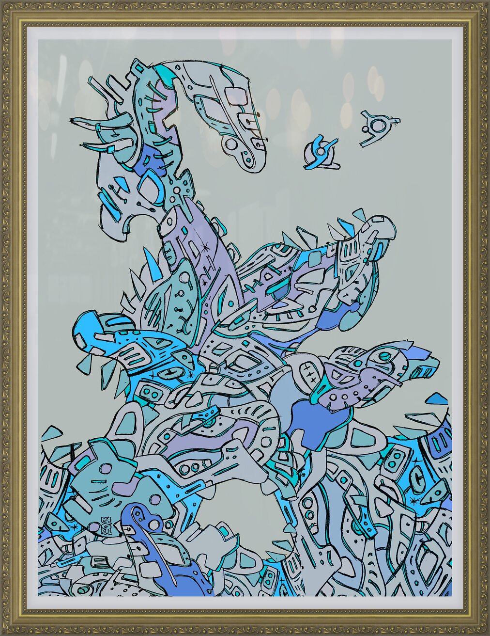 Impression de cadre personnalisé