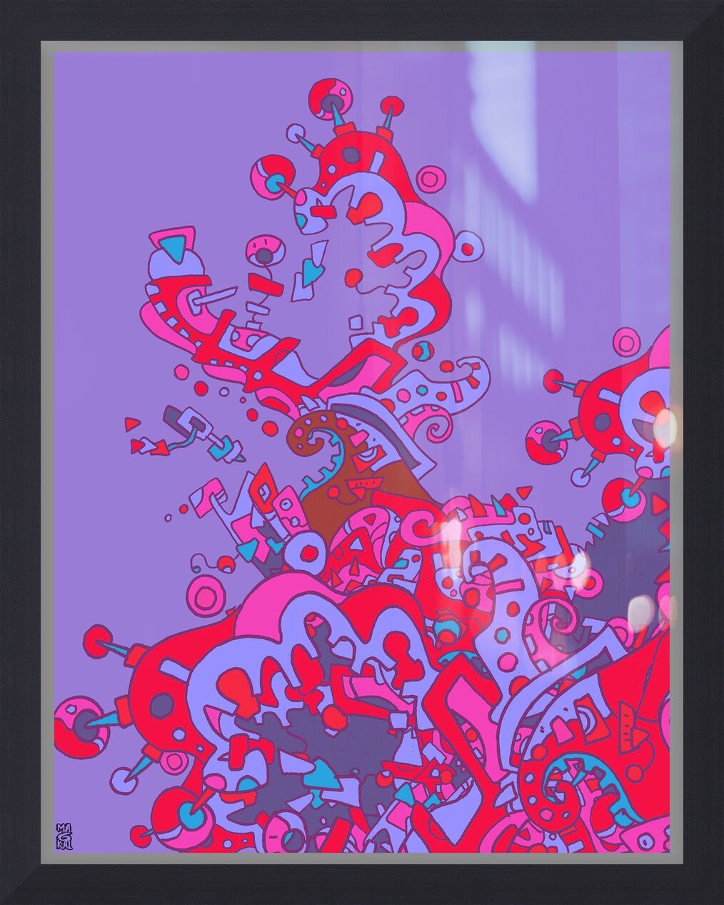 Impression de cadre personnalisé