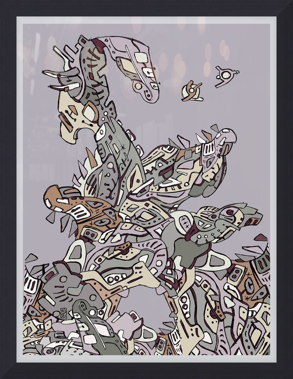 Impression de cadre personnalisé